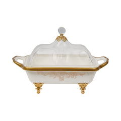 DISH SERVING ROYAL BISTRO IR 1290L-15 Default Title - MamasJan Crockery
