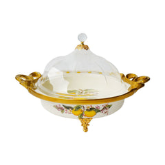 BOWL FRUIT ROYAL BISTRO IR 1284L-18 Default Title - MamasJan Crockery