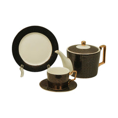 TEA SET 24PC ROYAL BISTRO 24-8129BS Default Title - MamasJan Crockery