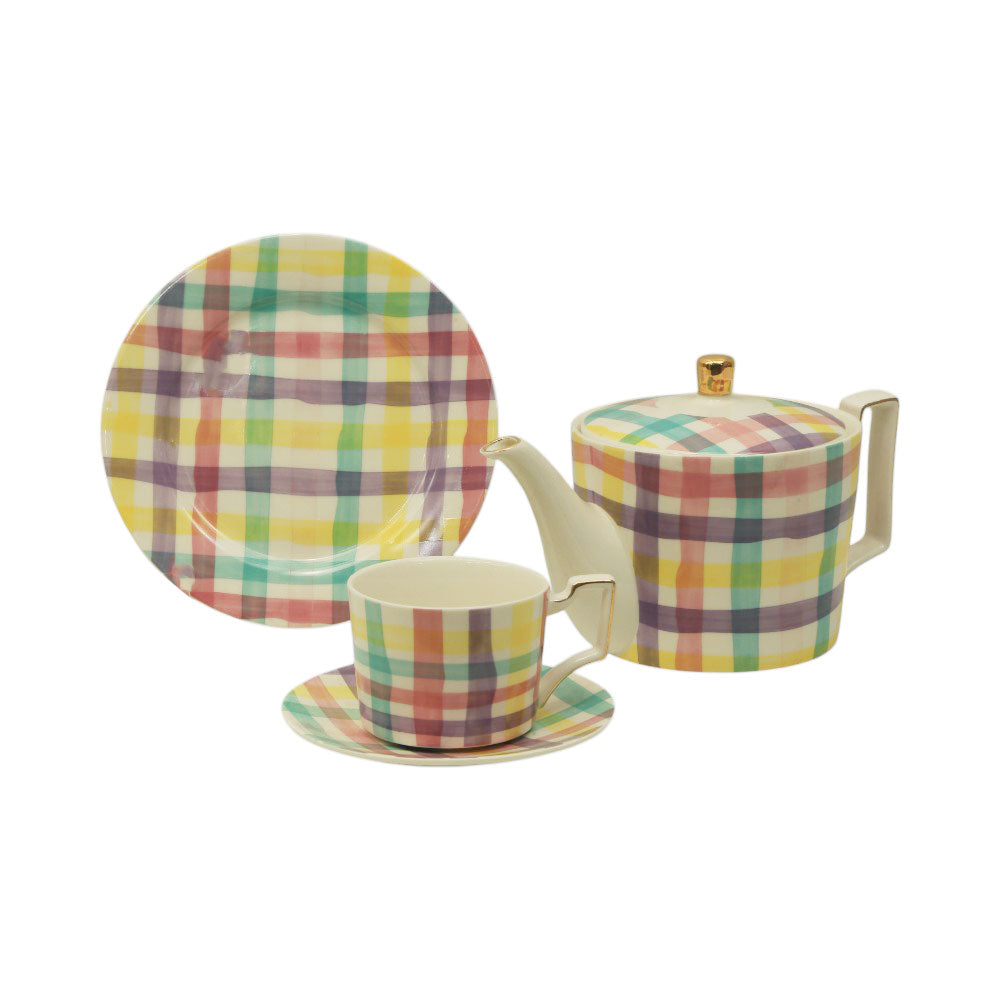 TEA SET 24PC ROYAL BISTRO 24-1892S Default Title - MamasJan Crockery