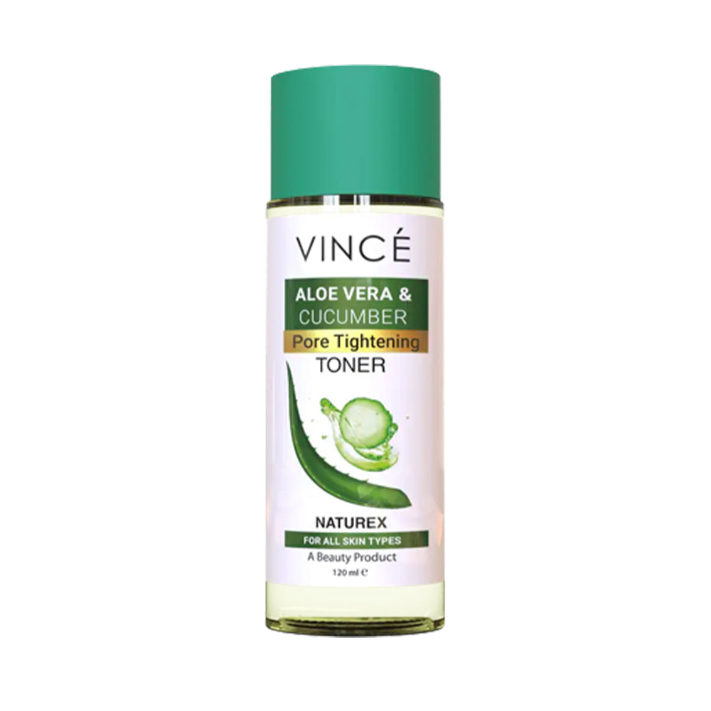 VINCE ALOE VERA & CUCUMBER PORE TIGHTENING TONER 120ML Default Title - MamasJan skincare