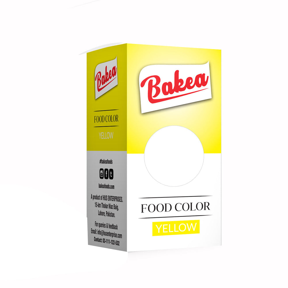 BAKEA FOOD COLOR YELLOW 10 GM Default Title - MamasJan Grocery