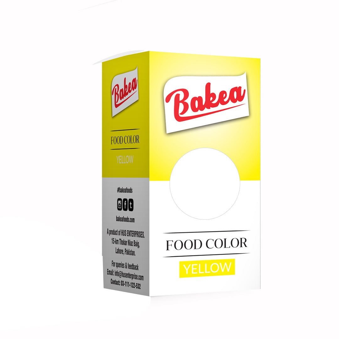 BAKEA FOOD COLOR YELLOW 10 GM Default Title - MamasJan Grocery