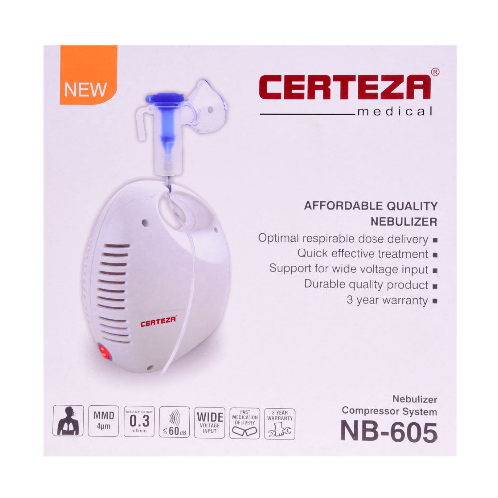 CERTEEZA NEBULIZER NB605 BASIC Default Title - MamasJan Electronics