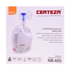 CERTEEZA NEBULIZER NB605 BASIC Default Title - MamasJan Electronics