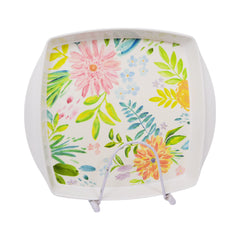 TRAY MELAMINE SQUARE 75120 Default Title - MamasJan Crockery