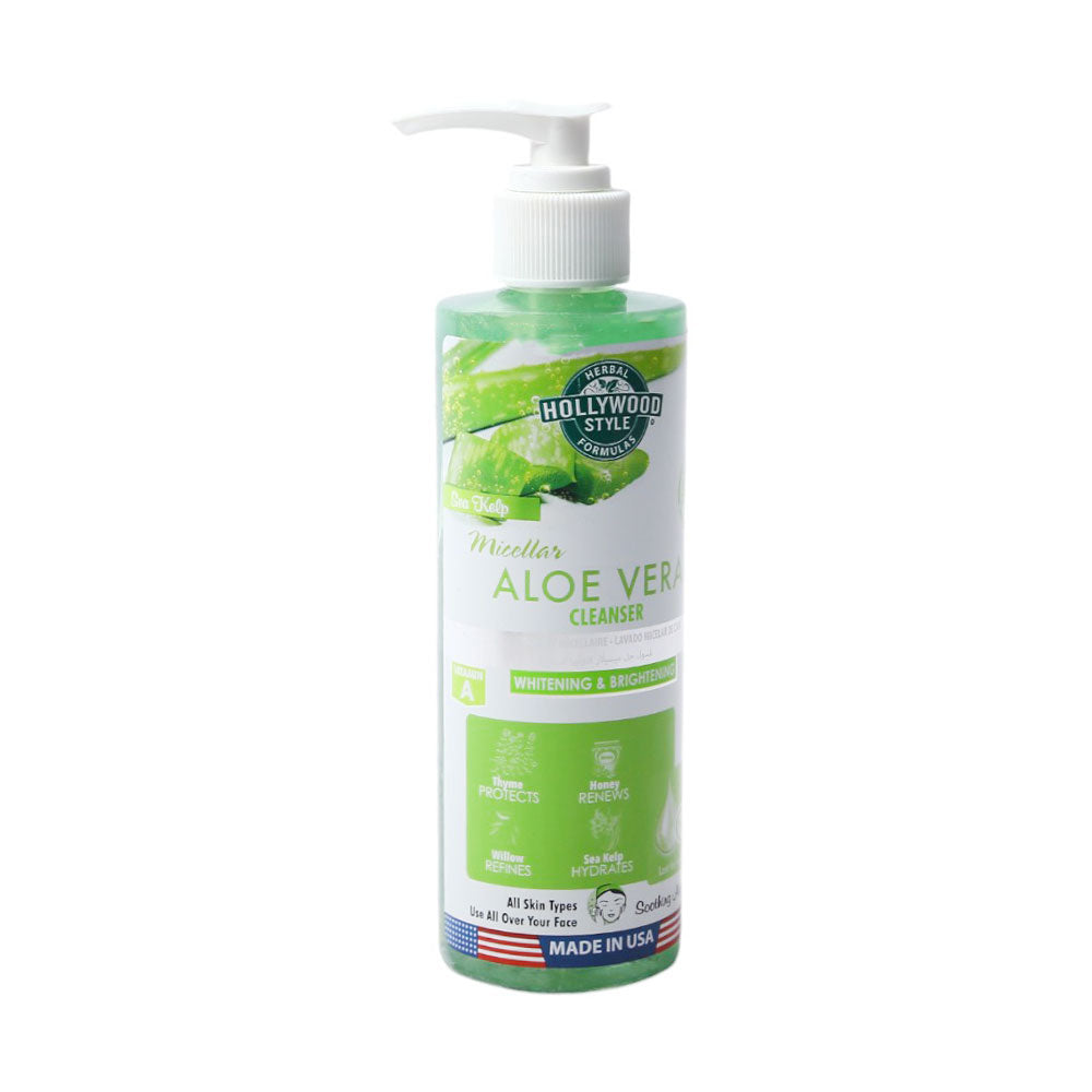 HOLLYWOOD STYLE MICELLAR ALOE VERA GEL WASH 236ML Default Title - MamasJan skincare