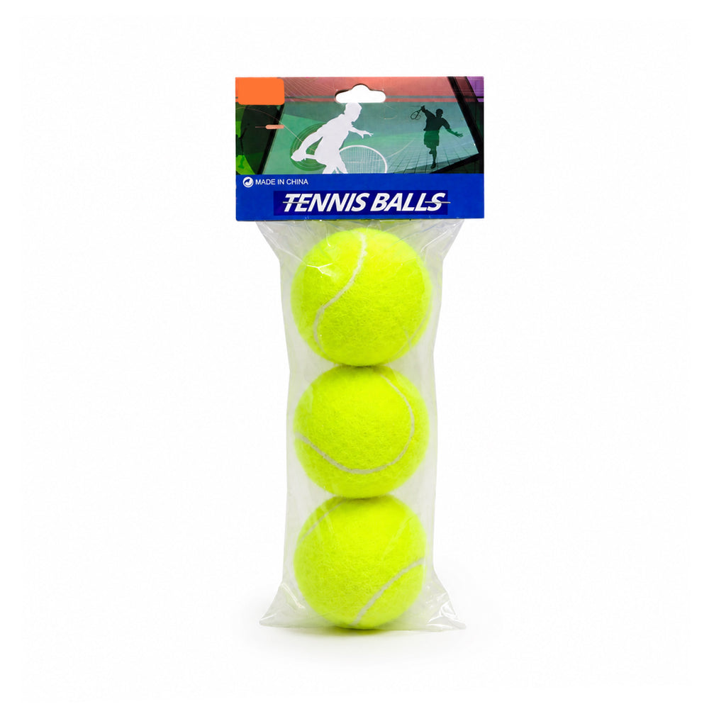 TENNIS BALL 3PC SET PVC PACK IR Default Title - MamasJan Toys