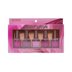 BEAUTY ICONIC NAIL POLISH 5PC SET NEW Default Title - MamasJan Makeup