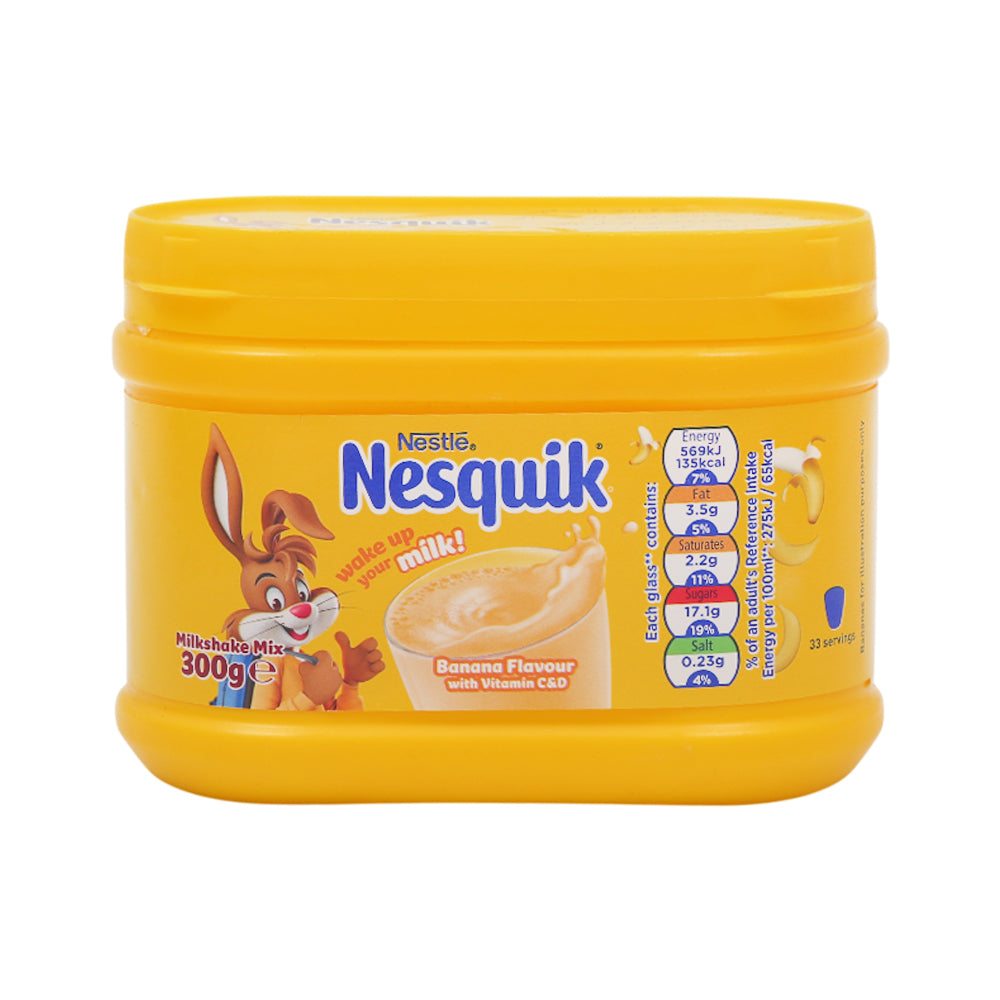 NESTLE NESQUIK DRINKING POWDER BANANA FLAVOUR 300 GM Default Title - MamasJan GroceryFoods