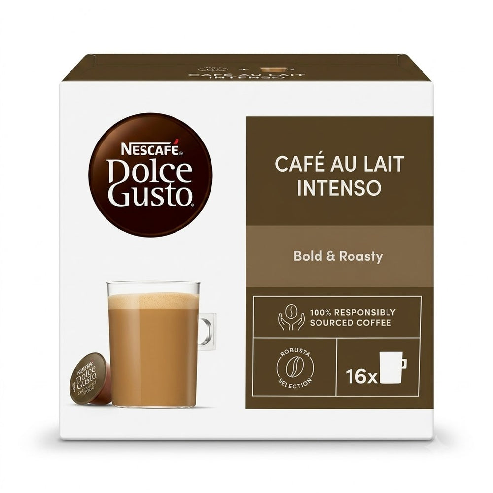 NESCAFE COFFEE DOLCE GUSTO INTENSE BOLD & ROASTY 160 GM Default Title - MamasJan Grocery Food