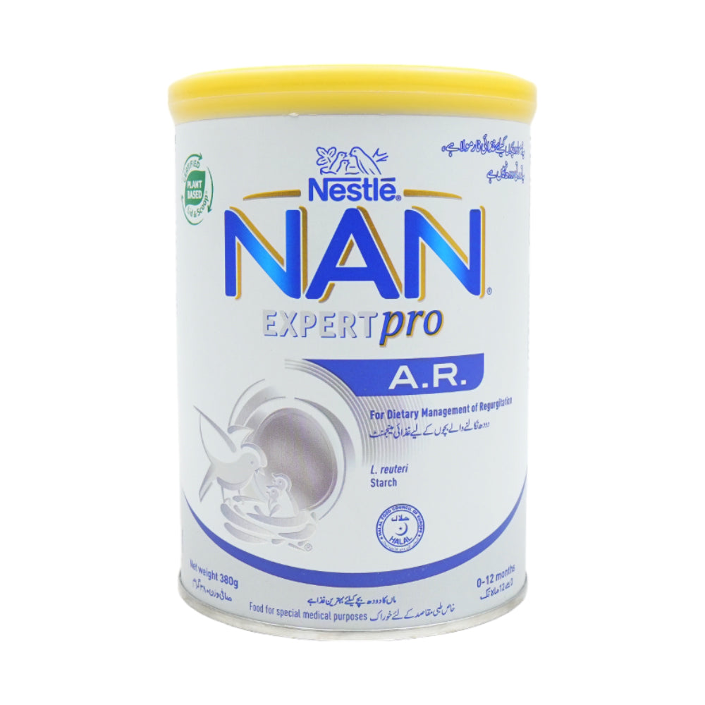 NESTLE NAN EXPERT PRO AR MILK POWDER TIN 380 GM Default Title - MamasJan Grocery