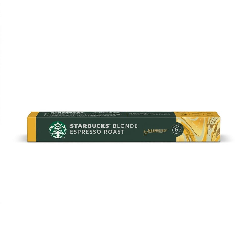 STARBUCKS BLONDE NESPRESSO ROAST 53G Default Title - MamasJan Grocery Food
