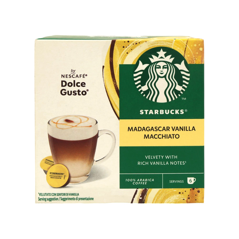 NESCAFE COFFEE DOLCE GUSTO MADAGASCAR VANILLA MACCHIATO 132 Default Title - MamasJan GroceryFoods