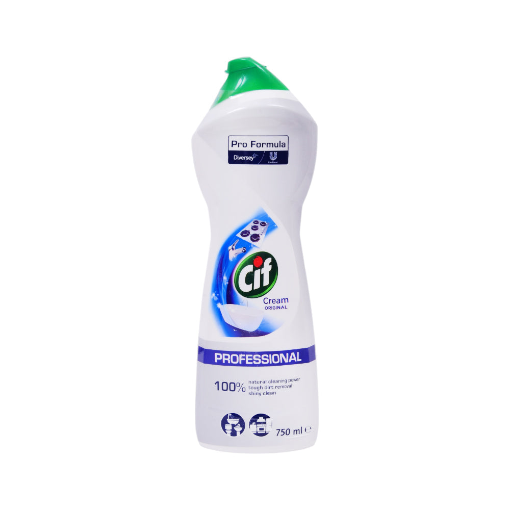 CIF CLEANER PROFESSIONAL CREAM ORIGINAL 750 ML Default Title - MamasJan Grocery Nonfood