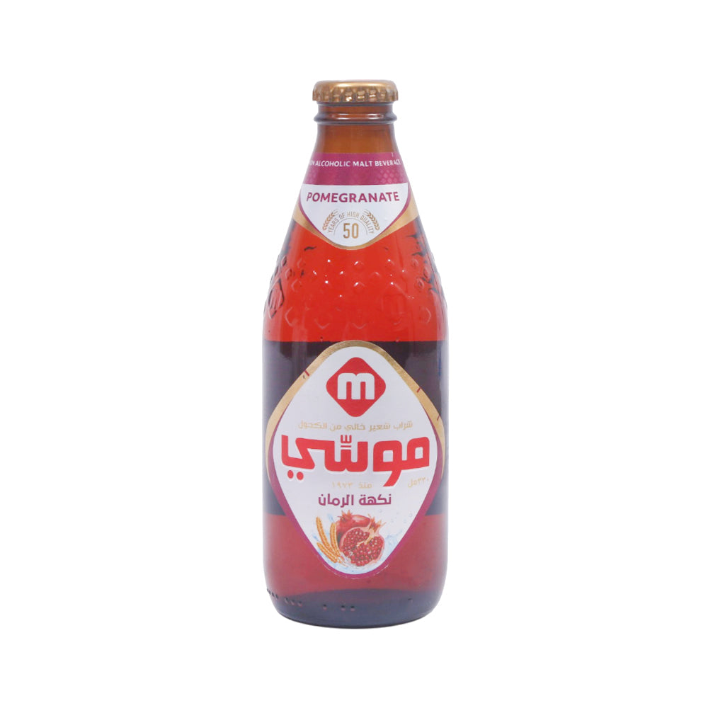 MOUSSY DRINK MALT POMEGRANATE 330 ML Default Title - MamasJan Grocery Food