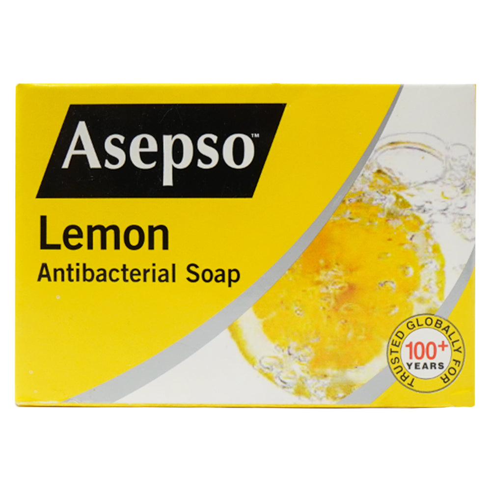ASEPSO SOAP LEMON ANTIBACTERIA L 150 GM Default Title - MamasJan Grocery Nonfood