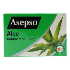 ASEPSO SOAP ALOE ANTIBACTERIAL 150 GM BASIC Default Title - MamasJan Grocery Nonfood