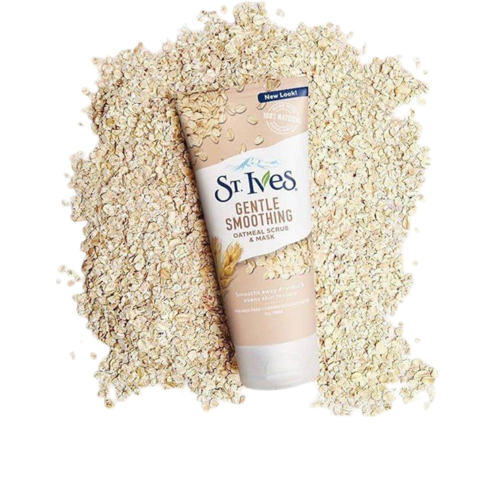 ST.IVES SCRUB & MASK OATMEAL 170 GM Default Title - MamasJan skincare