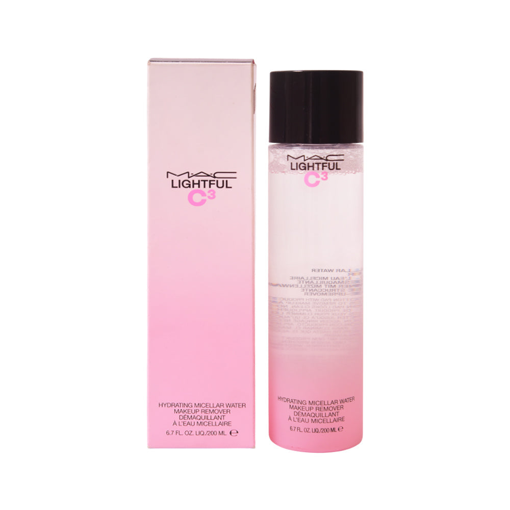 MAC LIGHTFUL C3 HYDRATING MICELLAR WATER MAKEUP REMOVER 200M Default Title - MamasJan Makeup