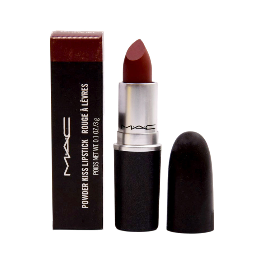 MAC POWDER KISS LIPSTICK TURN TO THE LEFT 3G Default Title - MamasJan Makeup