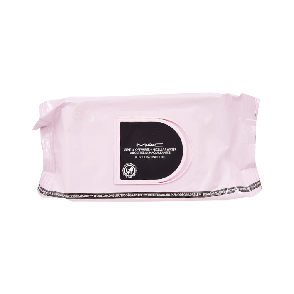 MAC GENTLY OFF WIPES 80 SHEETS Default Title - MamasJan Makeup