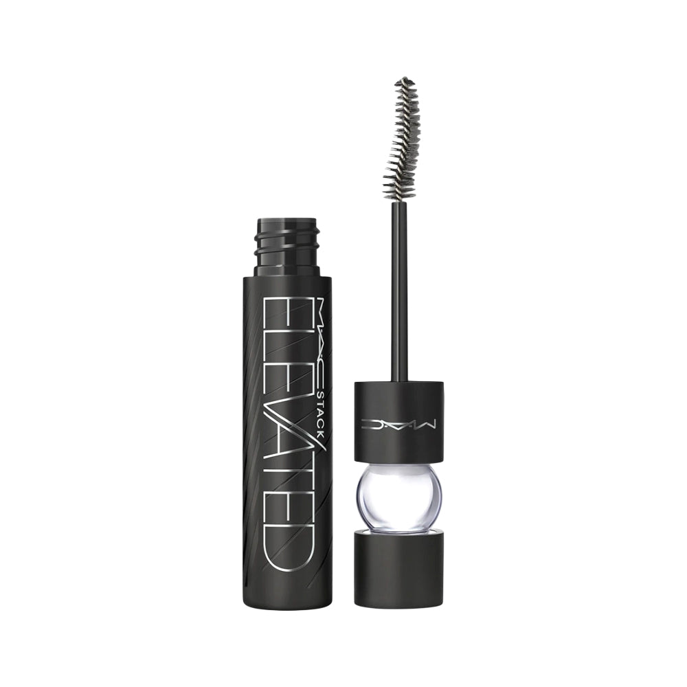 MAC STACK ELEVATED MASCARA BLACK STACK 12ML Default Title - MamasJan Makeup