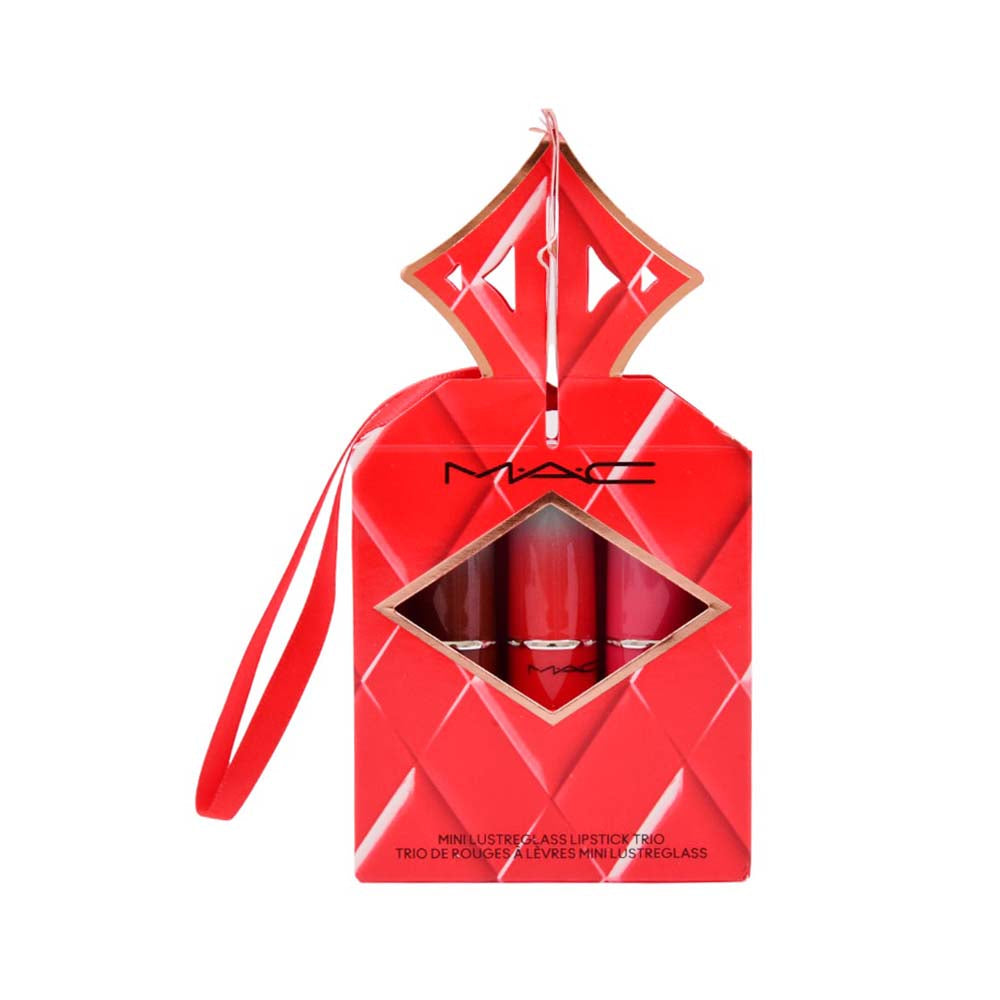 MAC MINI LUSTREGLASS LIPSTICK TRIO 1.5G Default Title - MamasJan Makeup