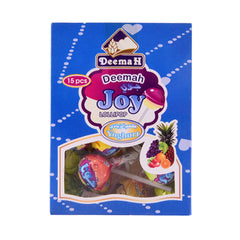 DEEMAH JOY LOLLIPOP YOGURT 15 PCS 10 GM Default Title - MamasJan Grocery