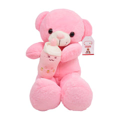 10196 SOFT BEAR WITH FEEDER 50CM A.I Default Title - MamasJan Toys