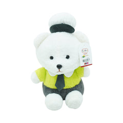 10210 SOFT BEAR W-SCHOOL DRESS 30CM A.I Default Title - MamasJan Toys