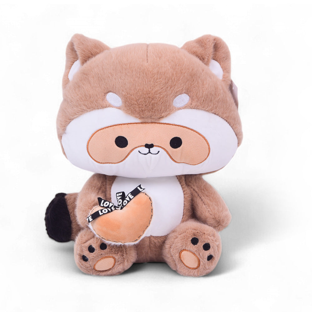 10224 SOFT RACOON CAT 30CM A.I Default Title - MamasJan Toys