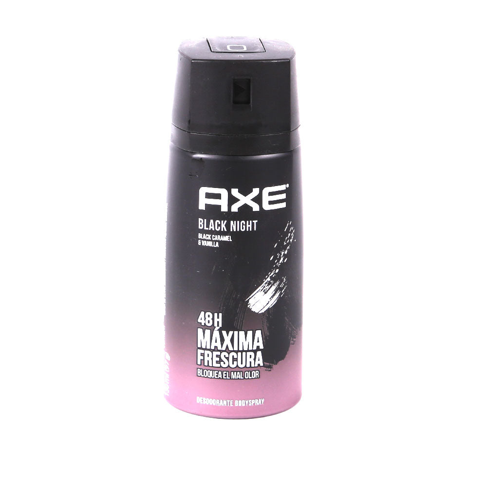 AXE DEODORANT BLACK NIGHT BLACK CARAMEL & VANILA 150 ML Default Title - MamasJan Grocery Nonfood