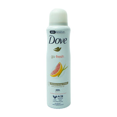 DOVE DEODORANT GO FRESH GRAPEFRUIT LEMONGRASS 150 ML Default Title - MamasJan Grocery Nonfood