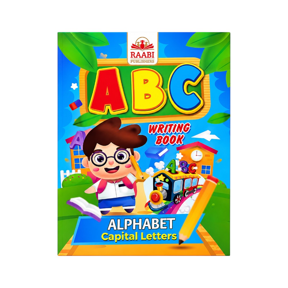 RAABI WRITING BOOK CAPITAL LETTER ABC R.E Default Title - MamasJan Toys