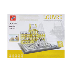 LX-A444 LOUVRE ARCHITECT BLOCKS 807PCS Default Title - MamasJan Toys