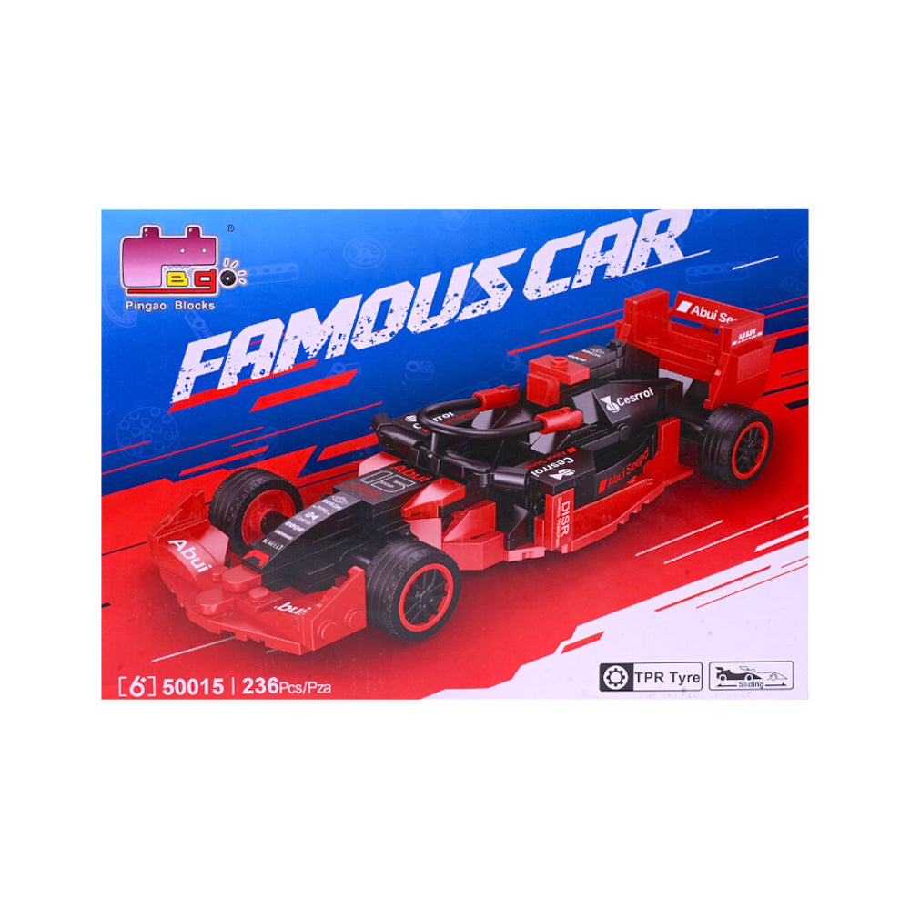 50015 BLOCKS CAR 236PCS A.I Default Title - MamasJan Toys