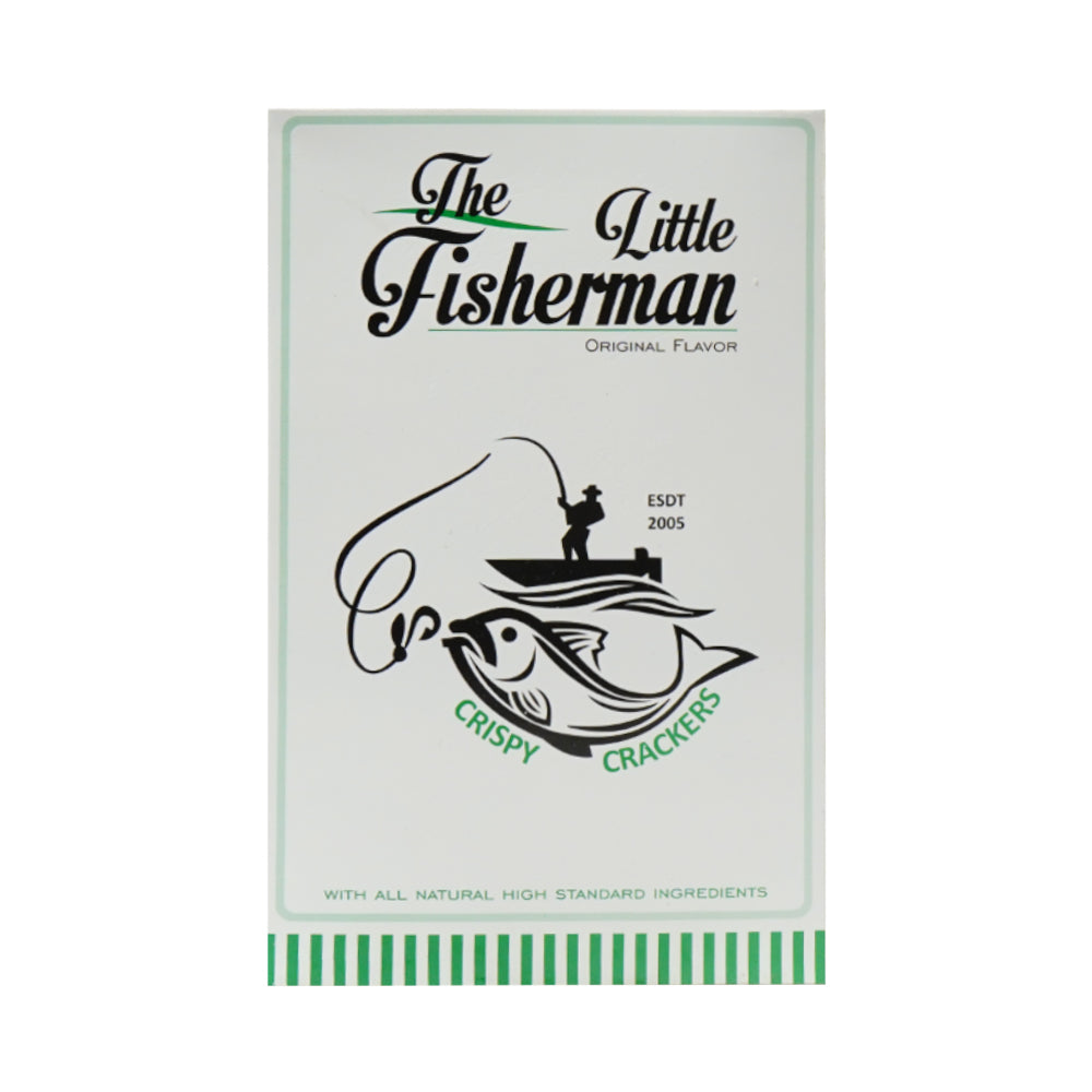 0057 THE LITTLE FISHERMAN FISH CRACKER CRYSTAL 230GM Default Title - MamasJan Grocery