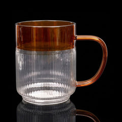 MUG GLASS ROYAL BISTRO IR MG25068 Default Title - MamasJan Crockery