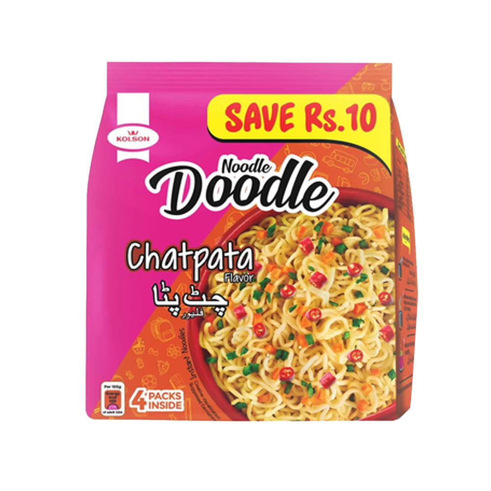 KOLSON NOODLE CHATPATA FAMILY PACK 192 GM Default Title - MamasJan Grocery Food