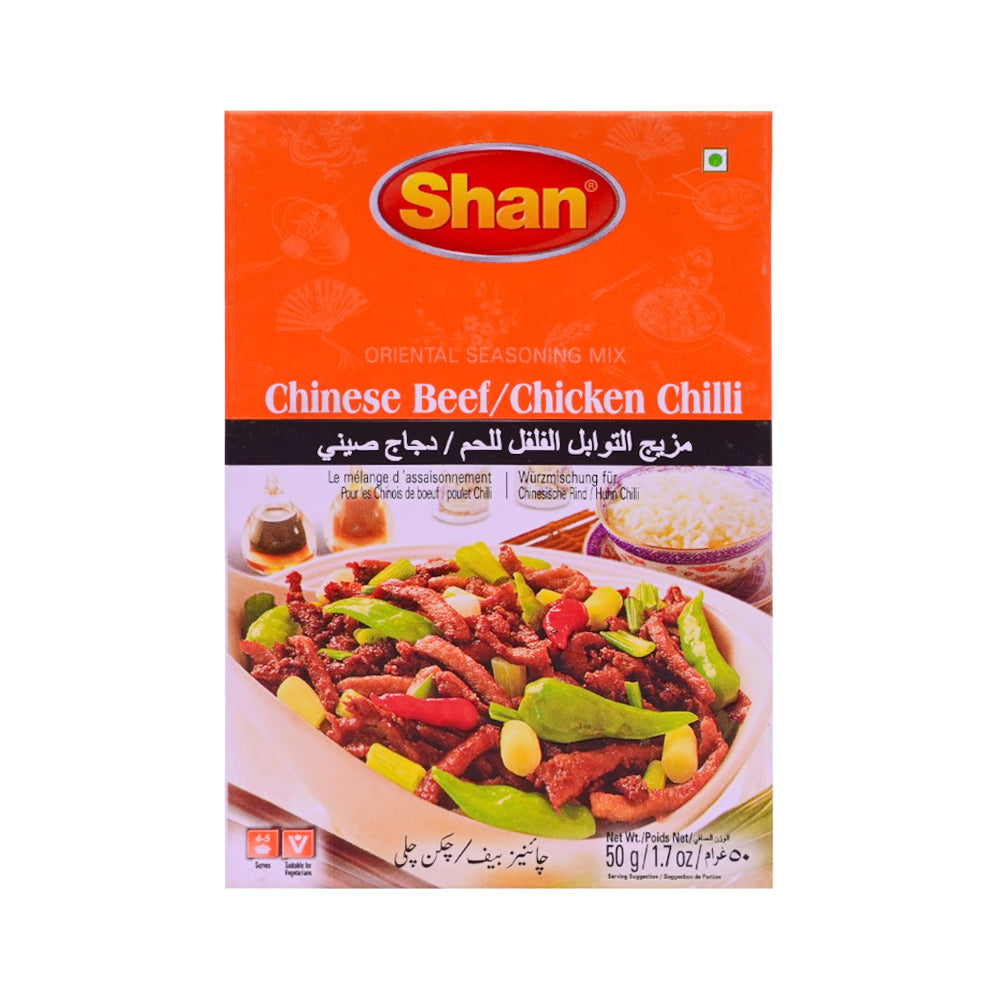 SHAN CHINESE BEEF/CHICKEN CHILLI 50 GM Default Title - MamasJan Grocery Food