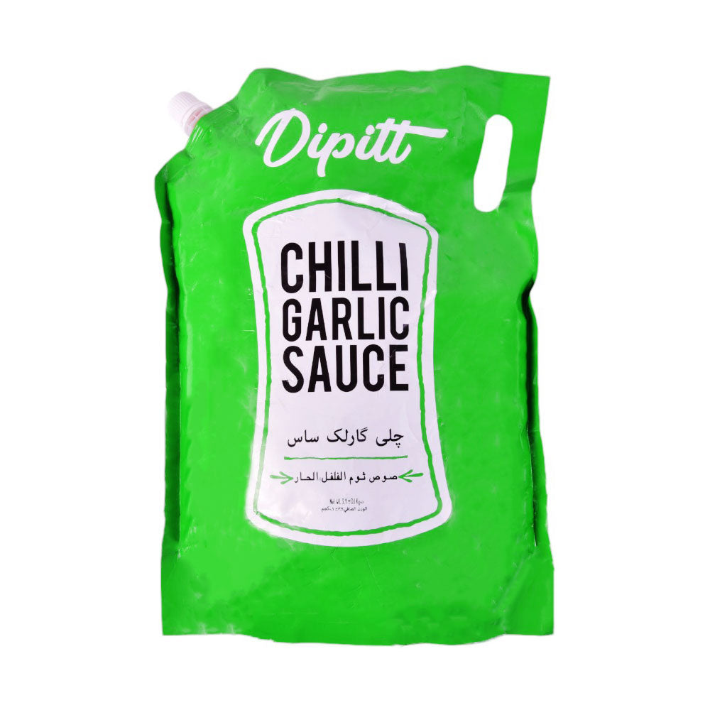 DIPITT CHILLI GARLIC SAUCE 3.9 KG Default Title - MamasJan Grocery