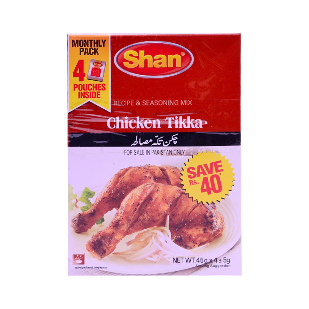 SHAN CHICKEN TIKKA MASALA MONTHLY PACK 180 GM Default Title - MamasJan GroceryFoods