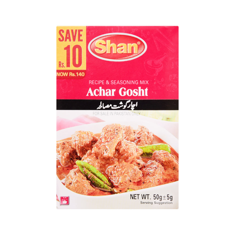 SHAN ACHAR GOSHT 50 GM CP Default Title - MamasJan GroceryFoods