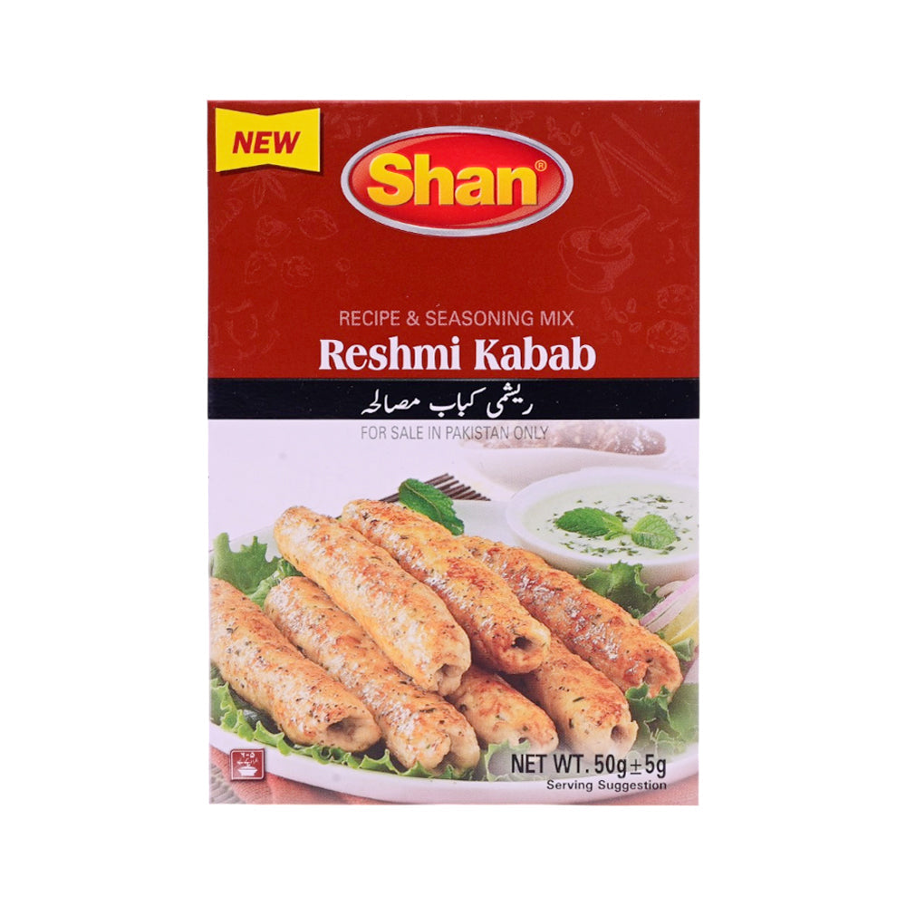 SHAN MASALA RESHMI KABAB 50 GM Default Title - MamasJan Grocery Food