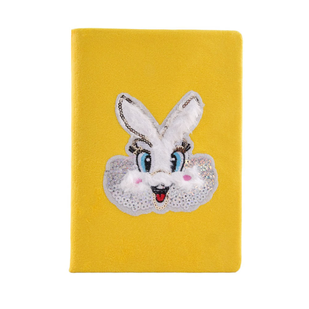 22302-2 FUR RABBIT NOTE BOOK Z.B Default Title - MamasJan Toys