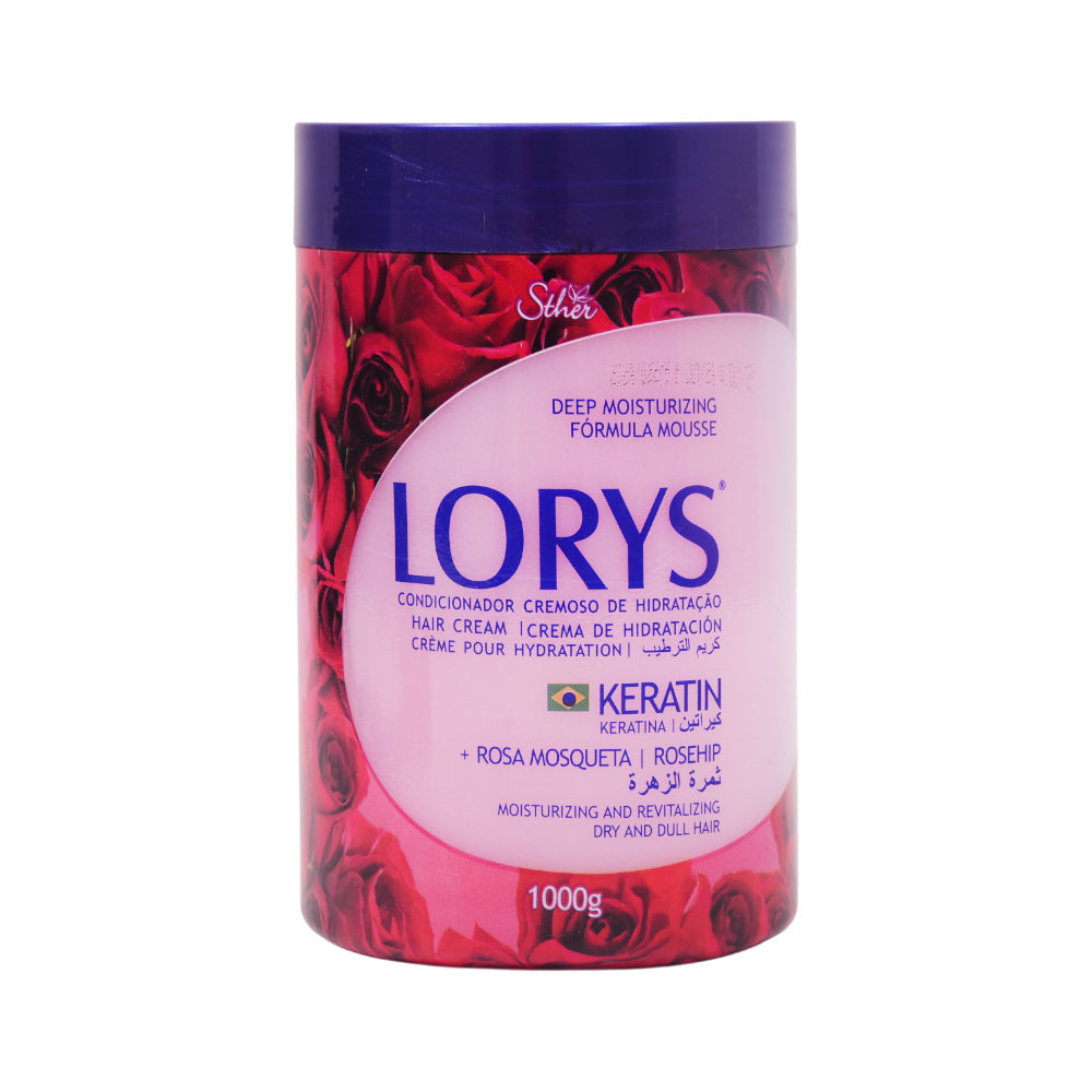 LORYS HAIR CREAM KERATIN ROSA MOSQUETA 1000 GM BASIC Default Title - MamasJan haircare