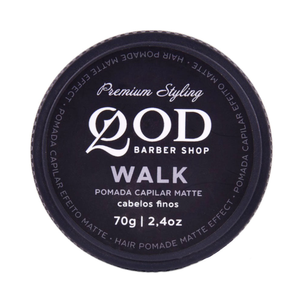 QOD BARBER SHOP WALK CREAM WAX MEDIUM HOLD 70GM Default Title - MamasJan haircare