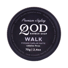 QOD BARBER SHOP WALK CREAM WAX MEDIUM HOLD 70GM Default Title - MamasJan haircare