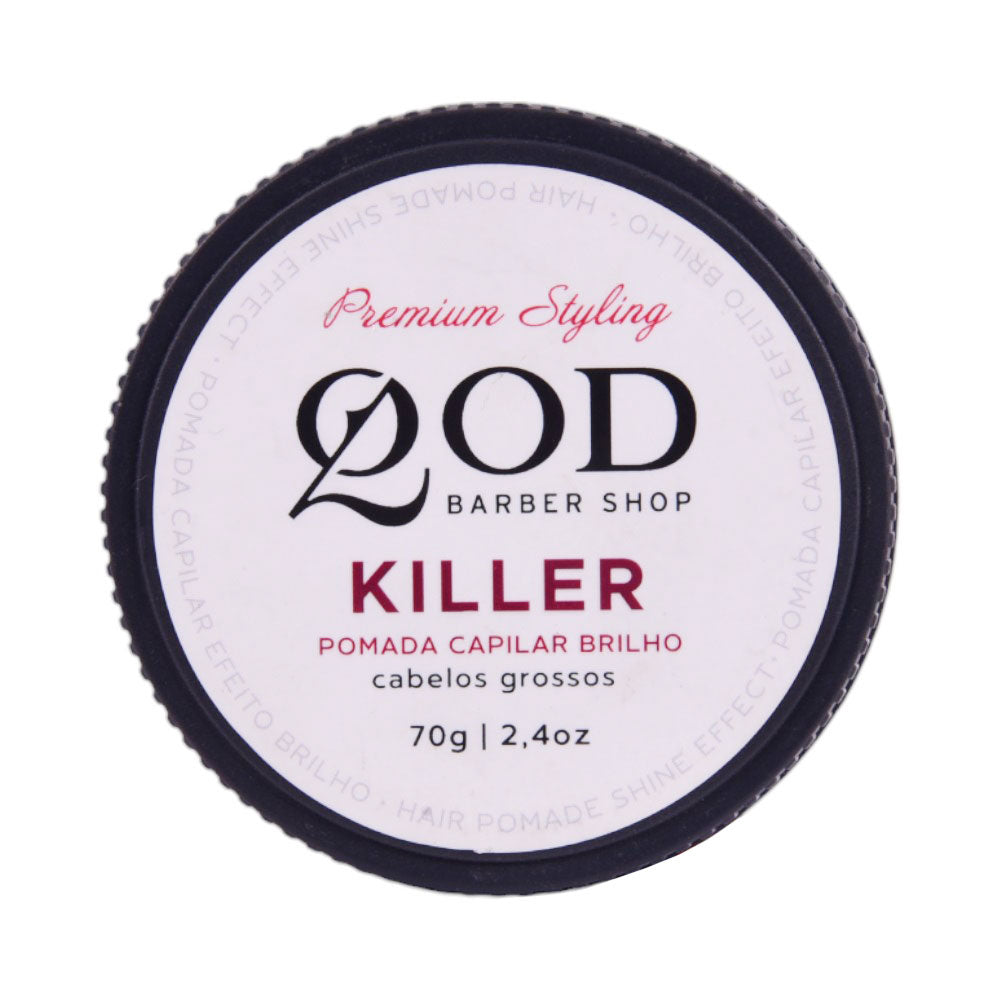 QOD BARBER SHOP KILLER POMADE STRONG HOLD 70G Default Title - MamasJan haircare